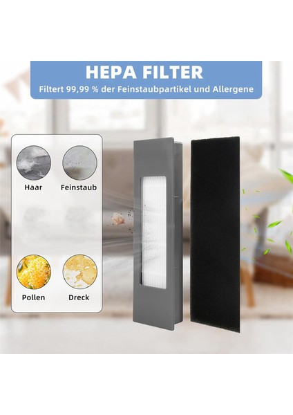 N8 / N8+ Pro Pro+ T9 T9+ N10+, Ozmo 950/920 T8 Ana Yan Fırça Hepa Filtreleri Için 2 Set (Yurt Dışından) modelleri