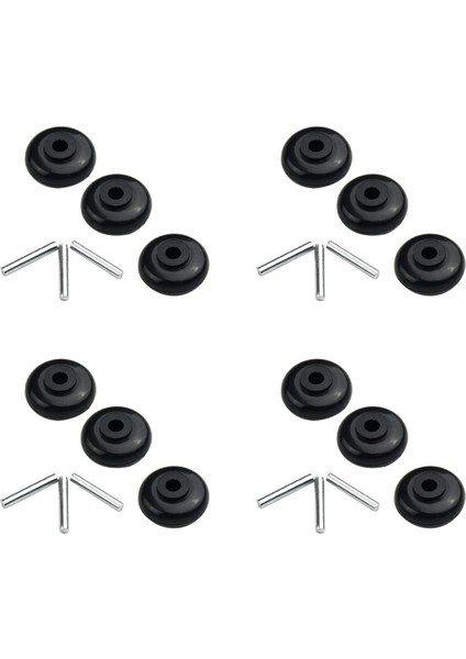 12X Akslar ve Silindirler Motorlu Kafalar Küçük Şaft Tekerlekleri Vakum Temizleyici Güç Kafaları Için Yedek (Yurt Dışından)