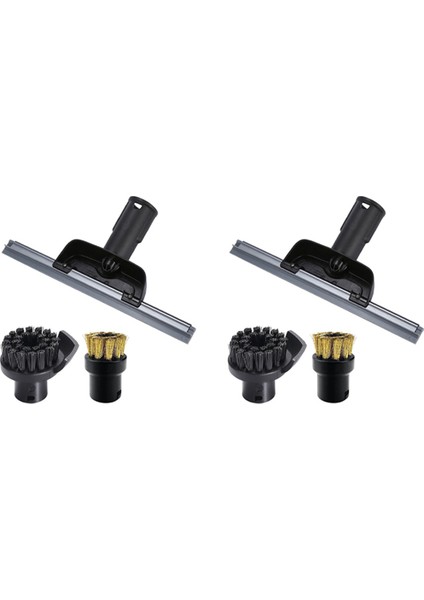 Sc2 Sc3 Sc4 Sc5 CTK10 Pencere Nozulu Kazıyıcı Yuvarlak Fırça Buharlı Temizleyici Aynalar Için 2x, Yarık Nemini Temizleyin (Yurt Dışından)