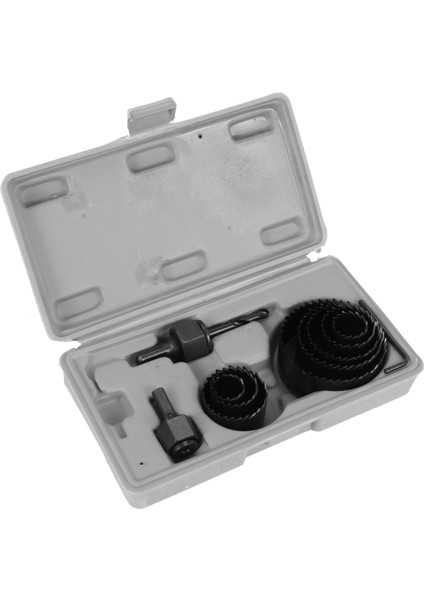 11 Adet Delik Testere Kesme Seti Kiti Delme Aracı Ahşap Metal Kesici 19-64MM Yüksek Kaliteli Mandreller Testereler Çekirdek Matkap Uçları Ağaç Işleme (Yurt Dışından)