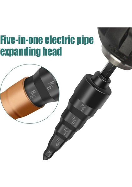 7 Adet Manuel Bakır Boru Dövme Aracı Matkap Ucu, 6 Adet Boru Genişletici Matkap Ucu 5 In 1 Klima Bakır Boru Genişletici (Yurt Dışından) fırsatları