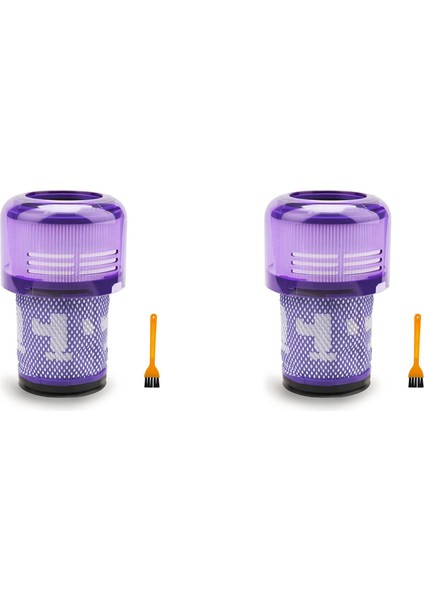 2x V12 Filtresi Detect Slim, Slim Vakumlarla Uyumludur, 971517-01 Parçasıyla Karşılaştırın (Yurt Dışından)