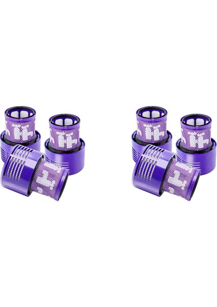 V10 Cyclone Serisi Absolute Animal Total Clean Için 6 Adet Vakum Filtresi Yedeği (Yurt Dışından)