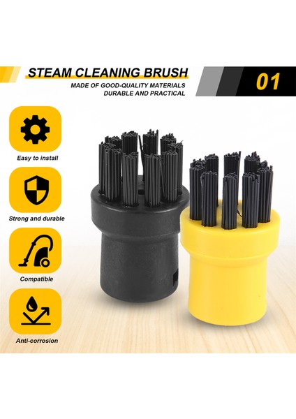 Sc1 Sc2 Sc3 Sc4 Sc5 Sc7 Buharlı Temizleyici Için 8 Paket El Aleti Nozul Kıl Fırçaları (Yurt Dışından) fırsatları