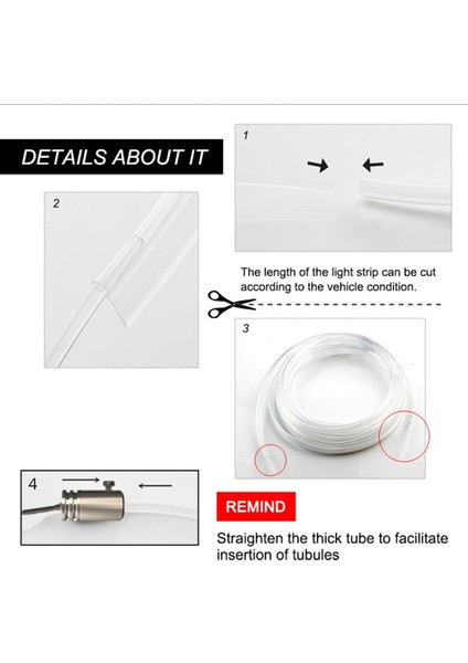 6 In 1 Rgb LED Atmosfer Araba Işık Iç Ortam Işığı Fiber Optik Şeritler Işık App Kontrolü Tarafından Dıy Müzik 8 M Fiber (Yurt Dışından) indirimleri