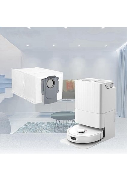 Robot Süpürge ile Uyumlu 16 Paket Toz Torbası, Büyük Kapasiteli Tek Kullanımlık Yedek (Yurt Dışından) fiyatları