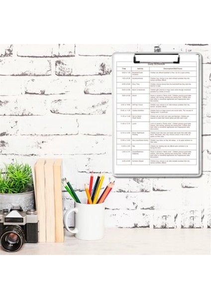 Metal Pano Alüminyum Görünümlü Panolar Düşük Profilli Klipsli, Mektup Boyutu A4 Dosya Kağıdı Sayfası Ofis Okul Malzemeleri Için (Yurt Dışından) indirimleri