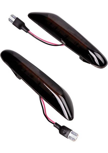 LED Dinamik Dönüş Sinyal Işığı Yan Çamurluk Işaretleyici Sıralı Flaşör Lambası -Bmw 1 3 5 x Serisi E46 E60 E82 E90 (Yurt Dışından)