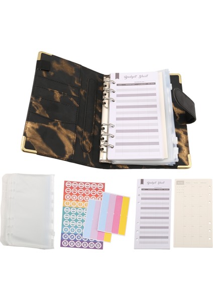 Bütçe Bağlayıcı Para Tasarrufu Cüzdanı Nakit Doldurma Düzenleyici Kitap Planlayıcısı Etiketli Çıkartma (Yurt Dışından) modelleri