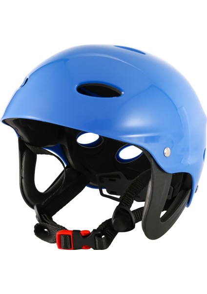 Güvenlik Koruyucu Kask 11 Nefes Delikli Su Sporları Kayak Kano Sörf Kürek Tahtası - Mavi (Yurt Dışından)
