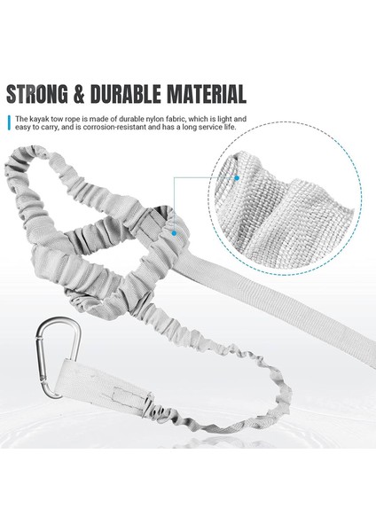 6 Parça Kayak Kürek Tasması Ayarlanabilir Kayak Sarmal Çubuk Tasma Kordonu, Kayak Aksesuarları Gri (Yurt Dışından) fırsatları