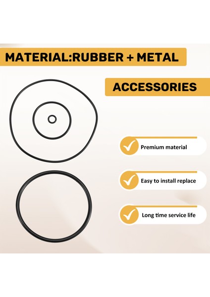 Havuz Pompası Conta Conta O-Ring Takımı PS-200 Xp2, XP2E, Aquaflo, Flo-Master Havuz Ekipmanları Için (Yurt Dışından)