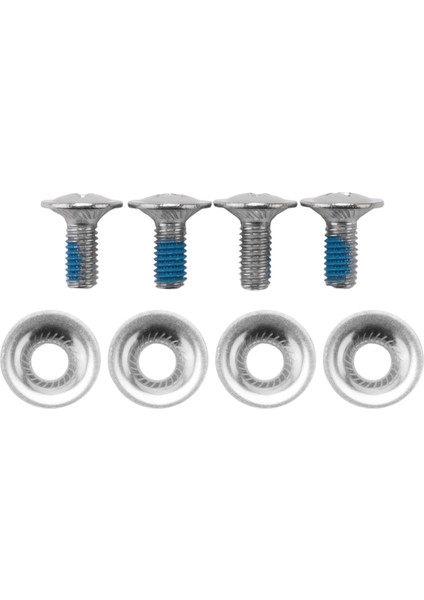 Snowboard Bağlama Vidası Seti, 4 Adet Snowboard Montaj Vidası ve 4 Adet Snowboard Vida Pulunu Içerir (Yurt Dışından)