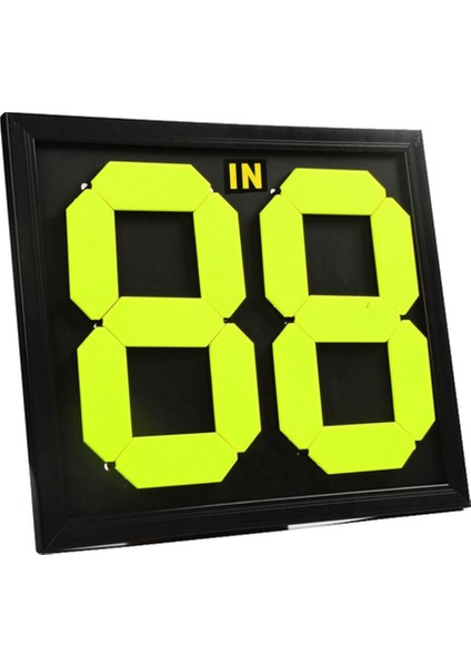 Futbol Futbol Müsabaka Uygulaması Için Oyuncu Değiştirme Kartı Panosu Çift Taraflı Ekran 2 Haneli Değiştirme Kartı (Yurt Dışından) fiyatları