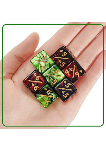 48 Adet Zar Sayaçları Jetonu Zar D6 Zar Kare Sadakat Sayacı Zar ile Uyumlu Mtg,ccg, Kart Oyun Aksesuarı (Yurt Dışından) modelleri