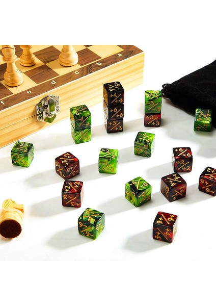 48 Adet Zar Sayaçları Jetonu Zar D6 Zar Kare Sadakat Sayacı Zar ile Uyumlu Mtg,ccg, Kart Oyun Aksesuarı (Yurt Dışından) fırsatları