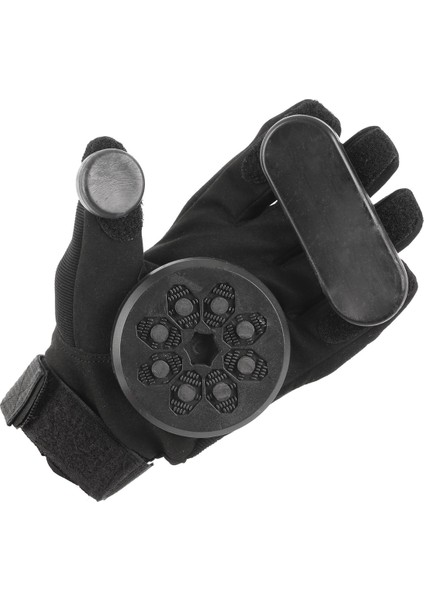 1 Çift Kaykay Sürüklenme Eldivenleri Longboard Yokuş Aşağı Slayt Armguard Eldiven Bisiklet Tam Parmak Koruma Eldivenleri (Yurt Dışından)