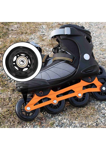 8 Paket Sıralı Paten Tekerlekleri, Iç Mekan/dış Mekan Paten Tekerlekleri, 64MM Rulmanlı Yedek Tekerlekler (Yurt Dışından) modelleri