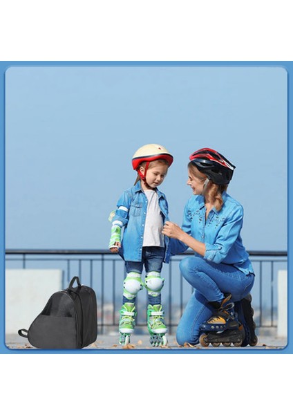 Buz Pateni Çantası, Kız Erkek ve Çoğu Yetişkin Için Ayarlanabilir Omuz Askılı Paten Çantası Açık Hava Paten Çantası (Yurt Dışından) indirimleri