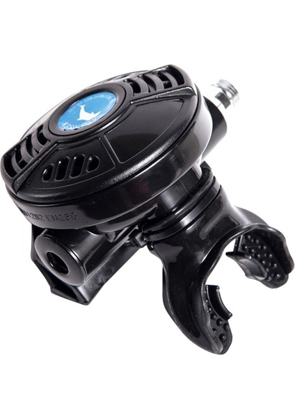 Tüplü Dalış 2nd Sahne Regülatörü Profesyonel Sualtı Tüplü Dalış Ahtapot Regülatörü Ekipman Aksesuarı-Siyah (Yurt Dışından)