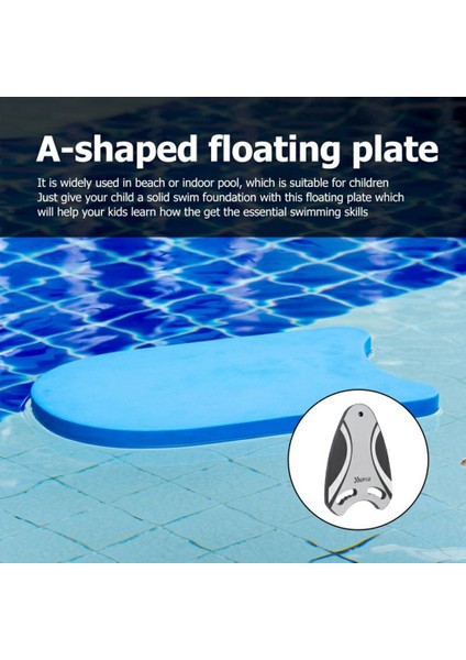 Hafif Eva Yüzme Tahtası Yüzen Plaka Sırtlı Tekme Tahtası Havuz Eğitim Yardım Araçları Çocuklar Için,siyah (Yurt Dışından) indirimleri