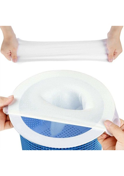 20 Adet Havuz Skimmer Çorabı Naylon Ağ Tasarımı Filtre Sepeti Skimmer Ev Mükemmel Tasarruflar Yüzme Havuzu Aksesuarları (Yurt Dışından) indirimleri