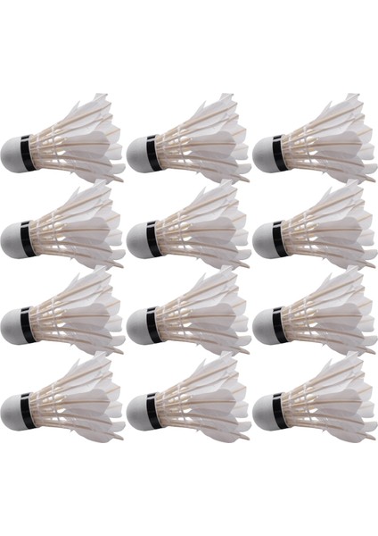 12 Adet Naylon Badminton Aydınlık Badminton Yüksek Hız Eğitimi Badminton (Yurt Dışından) modelleri