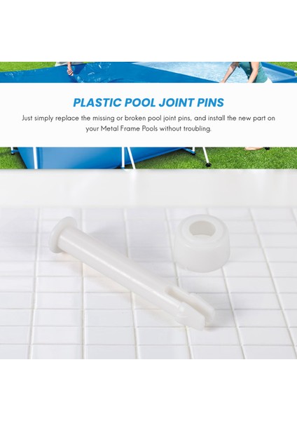 20 Adet Abs Havuz Bağlantı Pimleri, 6CM/2.36IN Kapak Seti Contaları Intex Yüzme Havuzu Yedek Parçaları 28270-28273 (Yurt Dışından) fiyatları
