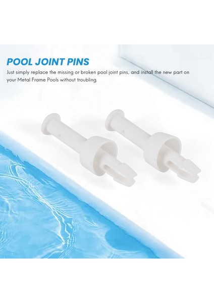 20 Adet Abs Havuz Bağlantı Pimleri, 6CM/2.36IN Kapak Seti Contaları Intex Yüzme Havuzu Yedek Parçaları 28270-28273 (Yurt Dışından) modelleri