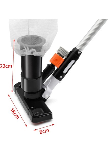 Havuz Vakum Jet Temizleyici Temizleme Kiti Profesyonel Dayanıklı Emiş Başlığı ve Spa Gölet Çeşmesi Için Ağ Torbası-Ab (Yurt Dışından) fırsatları