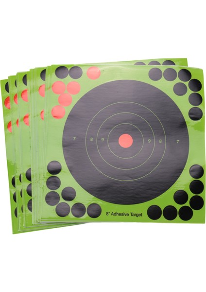 50 Adet/takım Avcılık Hedefleri 8x8 Inç Kendinden Yapışkanlı Kağıt Reaktif Sıçramak Hedefleri Çıkartmalar (Yurt Dışından)