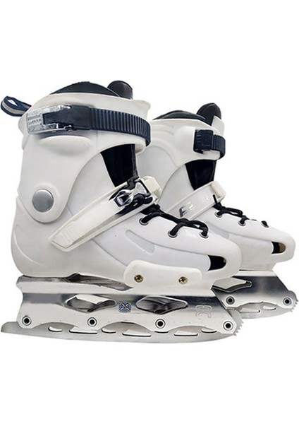 Buz Pateni Bıçak Paslanmaz Çelik Inline Artistik Patin Bıçak Dişi ile Yetişkin Çocuk Için Paten Ayakkabı 326 mm (Yurt Dışından) fiyatları