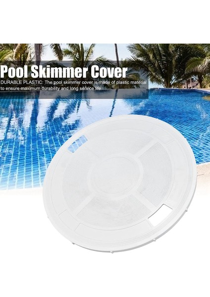 Skimmer Kapak Kapakları 9 Inç Yuvarlak Kapaklar Yedek Havuz Skimmer Kapakları Yüzme Havuzları Için Tahliye Kapağı (Yurt Dışından) modelleri
