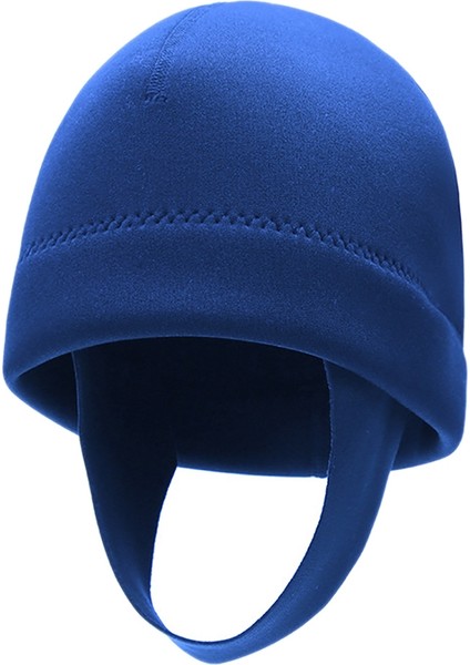 Mavi 2mm Wetsuit Hood Tüplü Dalış Yüzmek Kap Çene Termal Kayış Sörf Kap Yüzme Kayak Su Sporları Için S (Yurt Dışından)