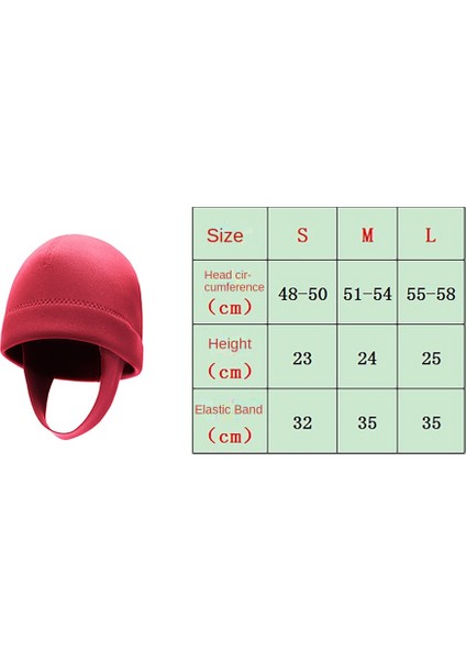 Mavi 2mm Wetsuit Hood Tüplü Dalış Yüzmek Kap Çene Termal Kayış Sörf Kap Yüzme Kayak Su Sporları Için S (Yurt Dışından)