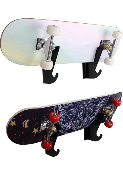 Kaykay Duvara Montaj Vitrin Askı Kancası Ile, Longboard Penny Board Organizatör Için Akrilik Kaykay Raf Tutucu (Yurt Dışından) fiyatları