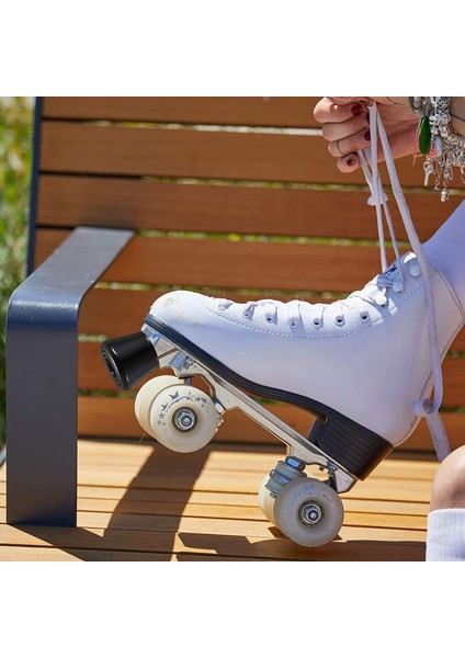 4 Adet Paten Ayak Durdurucu Lastik Paten Frenleri Vidalar ve Çift Amaçlı Tornavida Ile, Siyah (Yurt Dışından) fiyatları