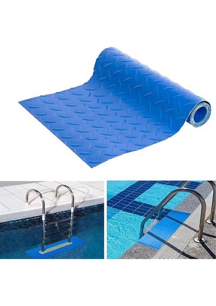 2 Adet Pvc Yüzme Havuzu Merdiven Basamağı Matı 24 x 9ın Kaymaz Basamak Matı Havuz Basamağı Kaymayı Önler (Yurt Dışından) fiyatları