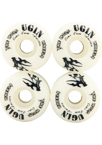 Ugın Classic The Wolf Serisi Pro 4 Adet Kaykay Tekerlekleri 52MM Sert Zeminler Asfalt Yol Için Dayanıklı Pu (Yurt Dışından)