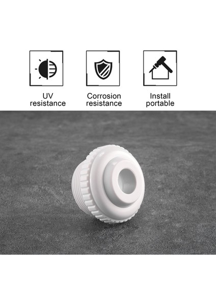 3/4 Inç Havuz Jet Nozulları SP1419D Akış Giriş Bağlantısı Açılış Suyu Yönlü Havuz Dönüş Bağlantı Parçaları, 1-1/2 Inç ile (Yurt Dışından) indirimleri