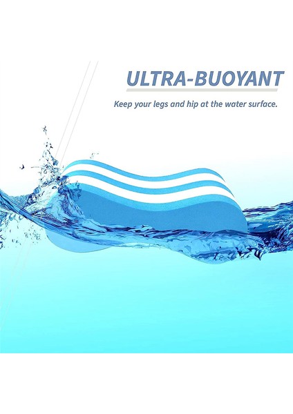 Pull Buoy Bacak Şamandırası - Havuz Eğitim Yardımı, Yetişkinler, Çocuklar ve Yeni Başlayanlar Için Bacak ve Kalça Desteği, Yüzme Stili (Yurt Dışından) fiyatları