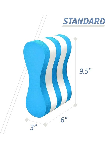 Pull Buoy Bacak Şamandırası - Havuz Eğitim Yardımı, Yetişkinler, Çocuklar ve Yeni Başlayanlar Için Bacak ve Kalça Desteği, Yüzme Stili (Yurt Dışından) fırsatları