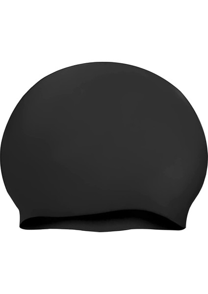 Uzun Saçlar Için Unisex Yüzme Kapakları Kadınlar Için Dayanıklı ve Esnek Silikon Yüzme Kapakları Yetişkin Erkekler Gençler (Yurt Dışından)