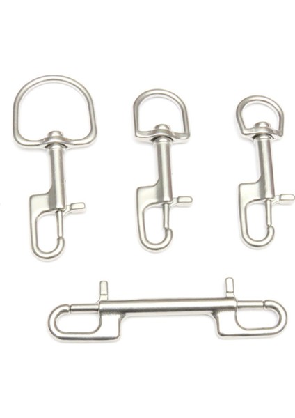 4 Adet Cıvata Kancası, Tetik Kancaları Dalış Için Metal Klipsler, Köpek Tasması (Yurt Dışından)