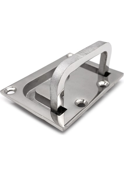 Paslanmaz Çelik 316 Gömme Kaldırma Halkası Kapak Çekme Kolu Soyunma Dolabı Tekne Deniz Donanımı (Yurt Dışından)