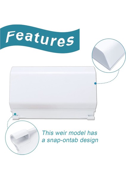 Havuz Skimmer Kapı Weir Bölme S-20 Skimmer Meclisi Pentair 85001500 Için Yedek Yedek Parçalar (Yurt Dışından)