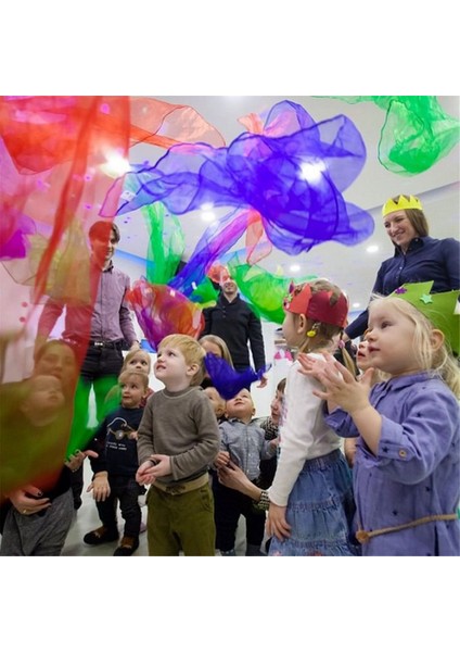 Dans Atkıları, 12 Renk 24 Adet Jonglör Atkıları Dans Müziği Aktif Atkılar Yürümeye Başlayan Çocuklar Çocuklar Için Hareket Oyunu (Yurt Dışından) indirimleri