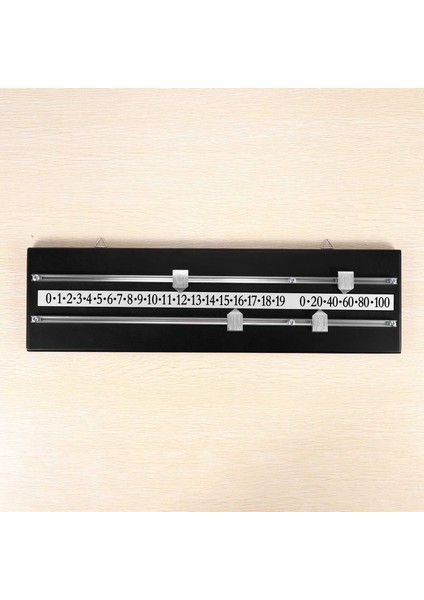 Bilardo Severler Için Skorer/raylar ve Işaretçilerle Tamamlanan Snooker Skor Tablosu Snooker Oyunu Bilardo Skor Kaleci Siyah (Yurt Dışından) fırsatları