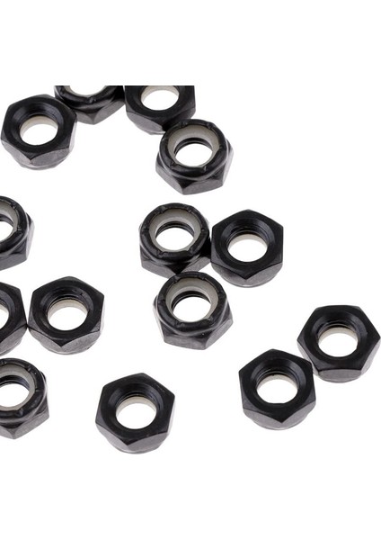 50 Adet Sağlam Kaykay Longboard Kamyon Tekerlekleri Yedek Aks Somunları Donanım Siyah Kaykay Kamyon Aks Somunları (Yurt Dışından) indirimleri
