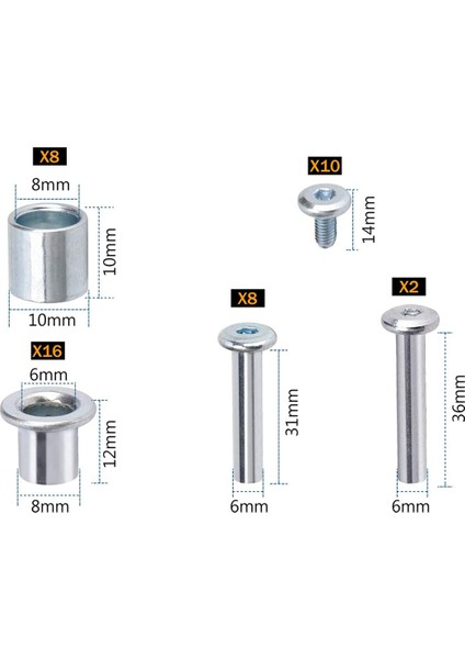 Sıralı Paten Aks Ara Parçası Vidası, Paten Tekerleği Rulman Ara Parçası, Aks ve Akslar Vidaları ve Anahtarı ile Paten Yedek Parçaları, A (Yurt Dışından) fiyatları